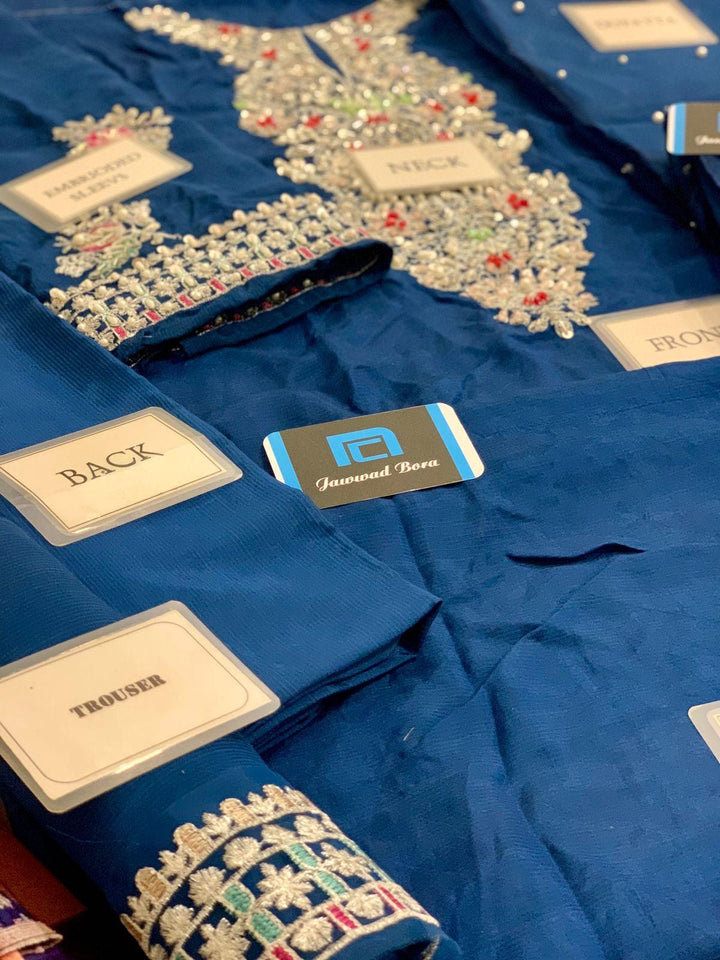 Hussain Rehar Silk Suit-Aarasta