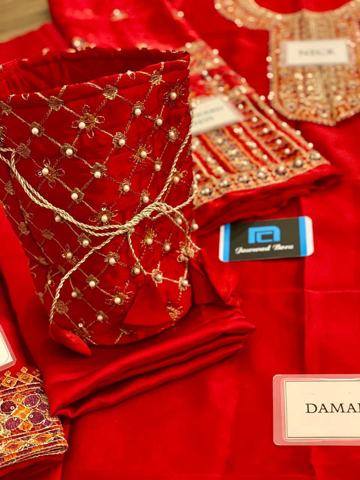 Hussain Rehar Silk Suit-Aarasta