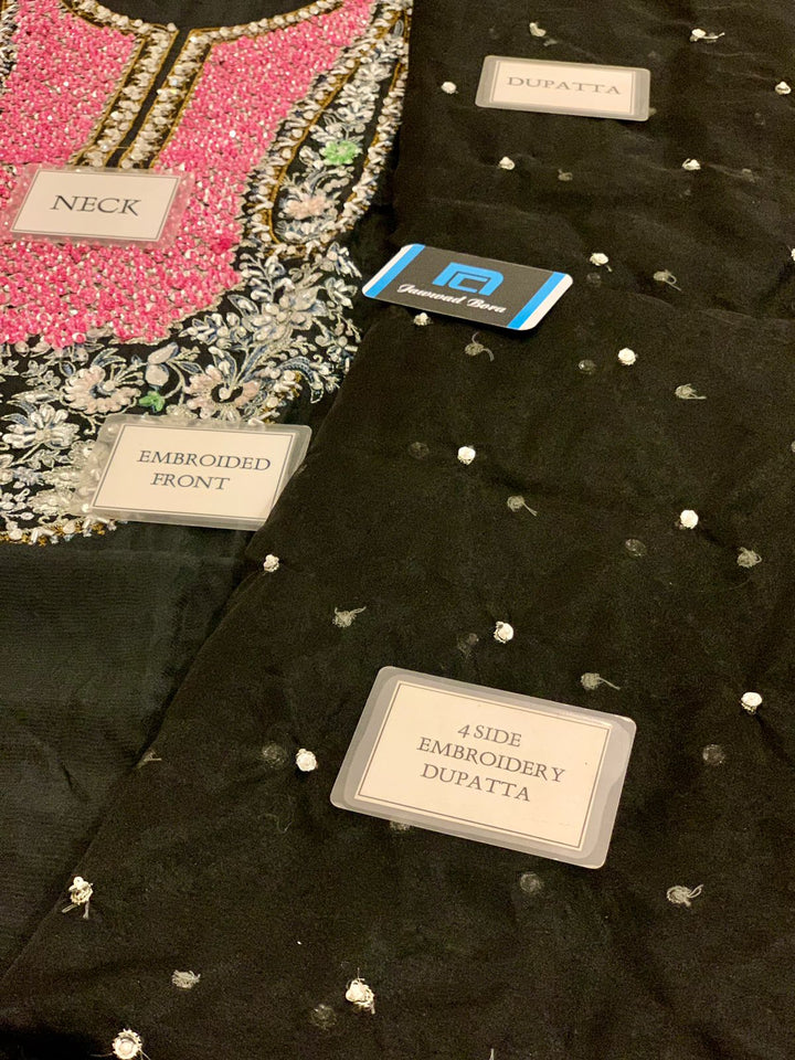 Hussain Rehar Silk Suit-Aarasta