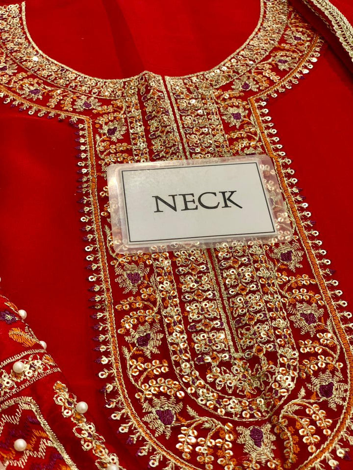 Hussain Rehar Silk Suit-Aarasta