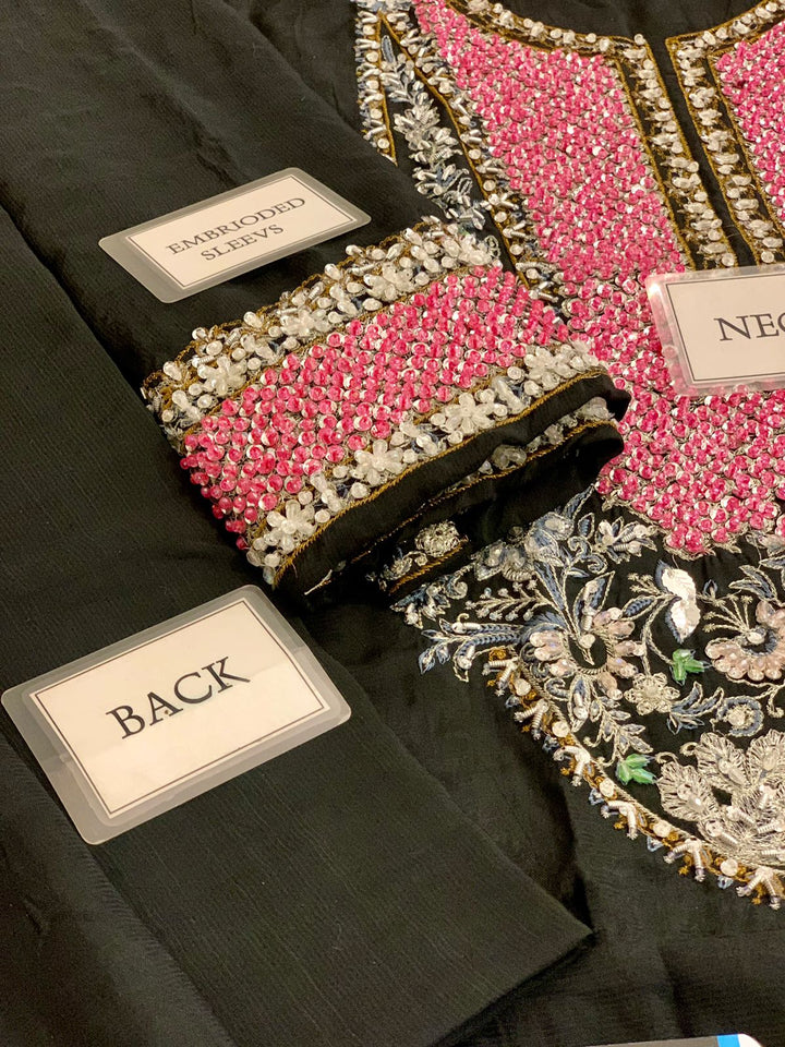 Hussain Rehar Silk Suit-Aarasta