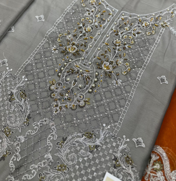 Imrozia Chiffon Suit-Aarasta