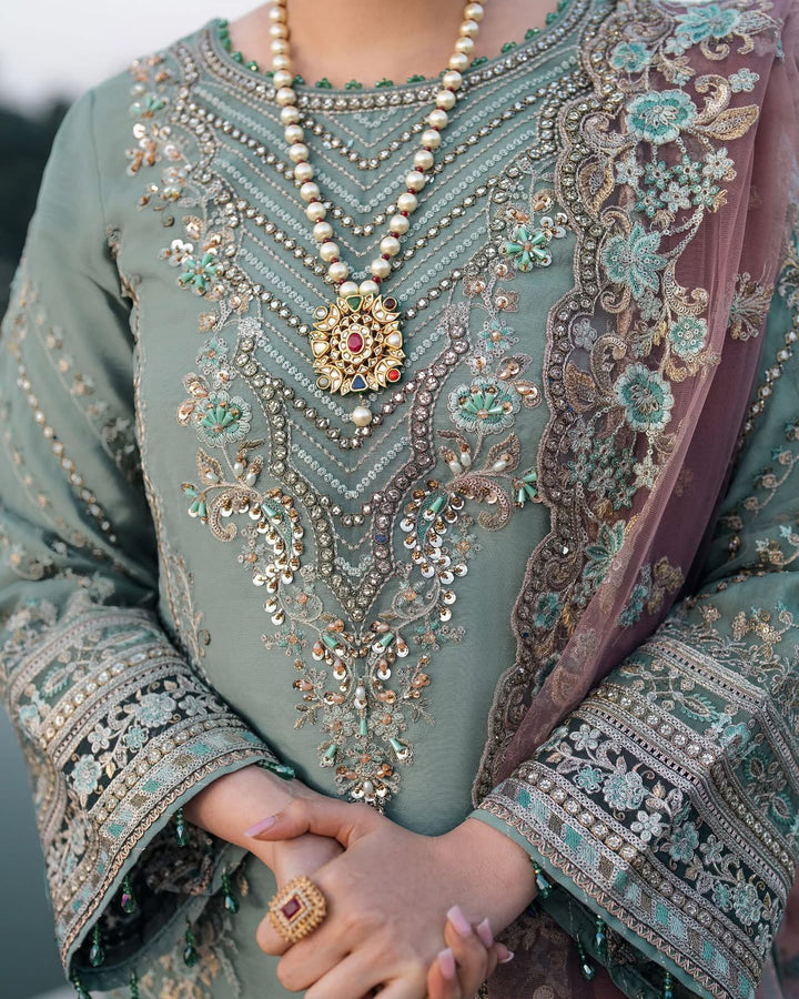 Imrozia Organza Suit-Aarasta