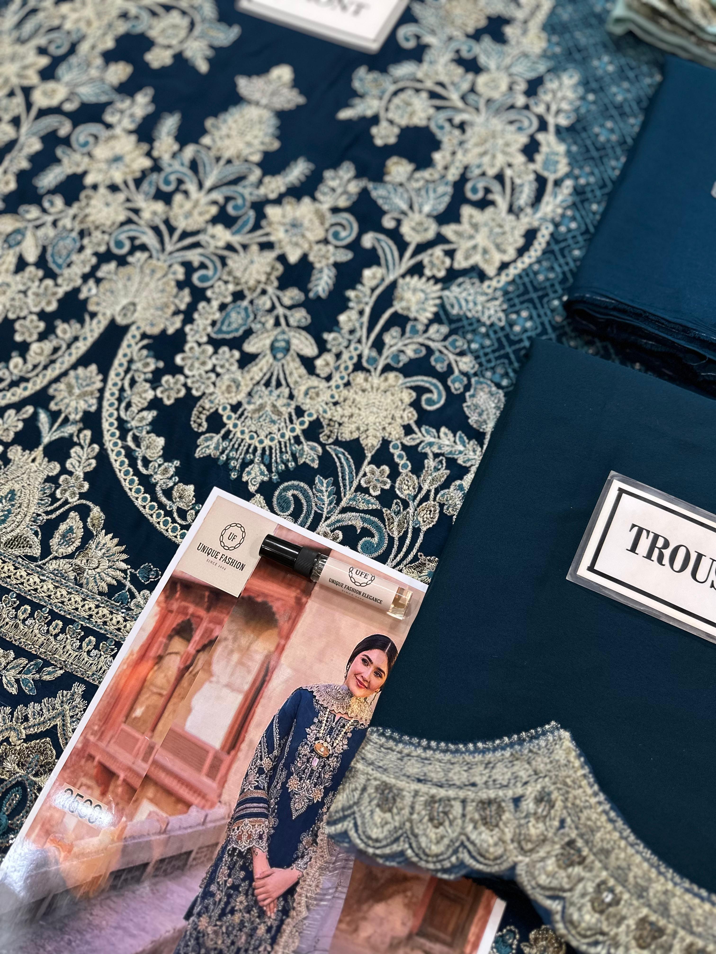 Imrozia Chiffon Suit-Aarasta