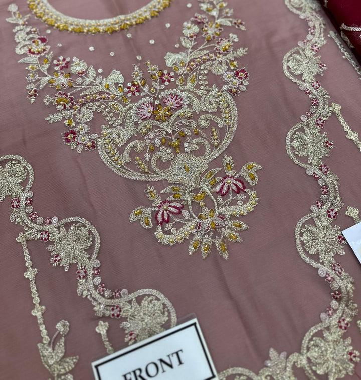 Imrozia Chiffon Suit-Aarasta