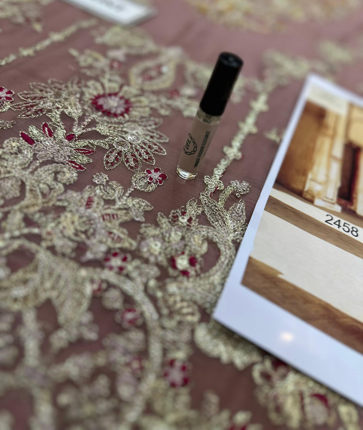 Imrozia Chiffon Suit-Aarasta