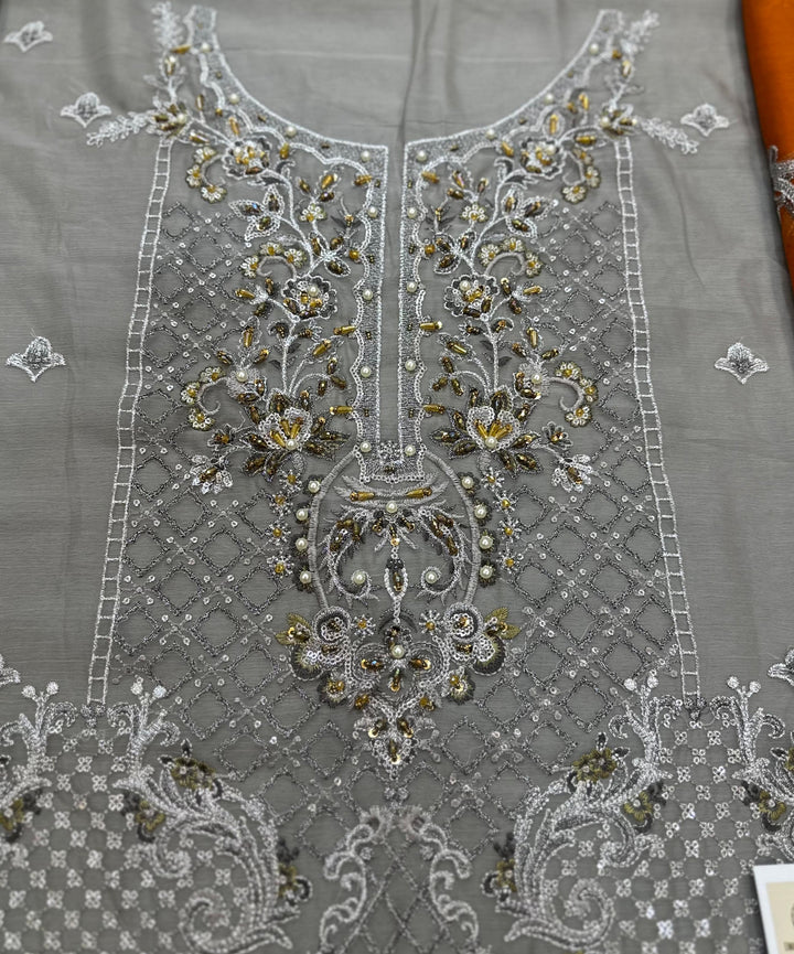 Imrozia Chiffon Suit-Aarasta