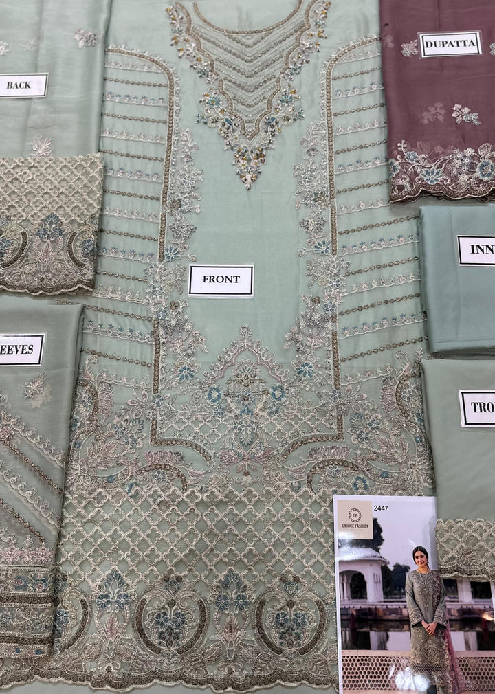 Imrozia Organza Suit-Aarasta