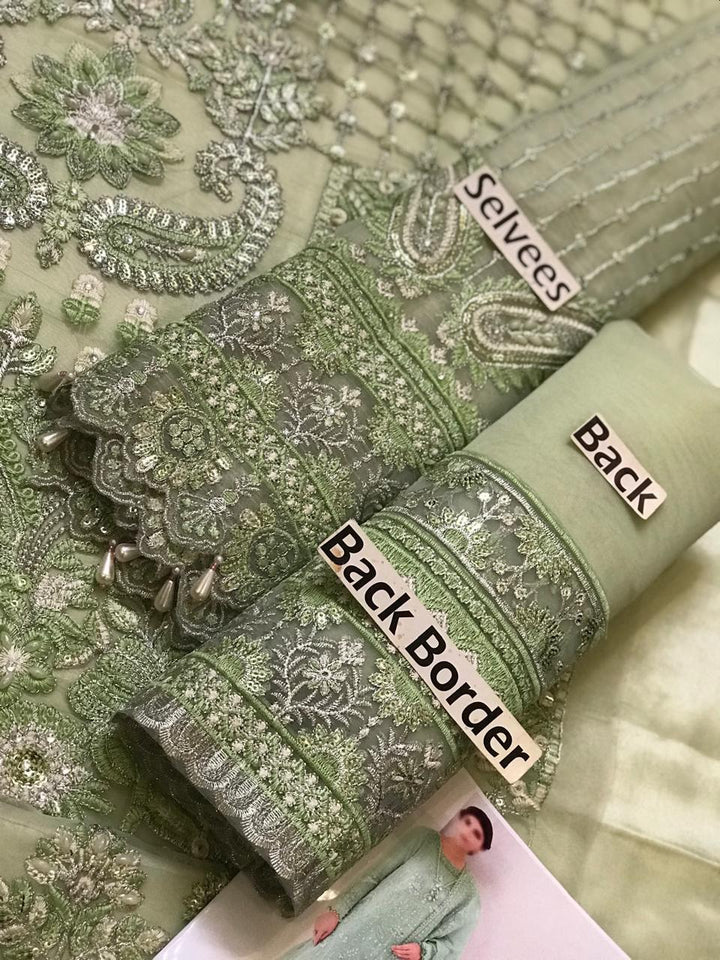 Imrozia Organza Suit-Aarasta