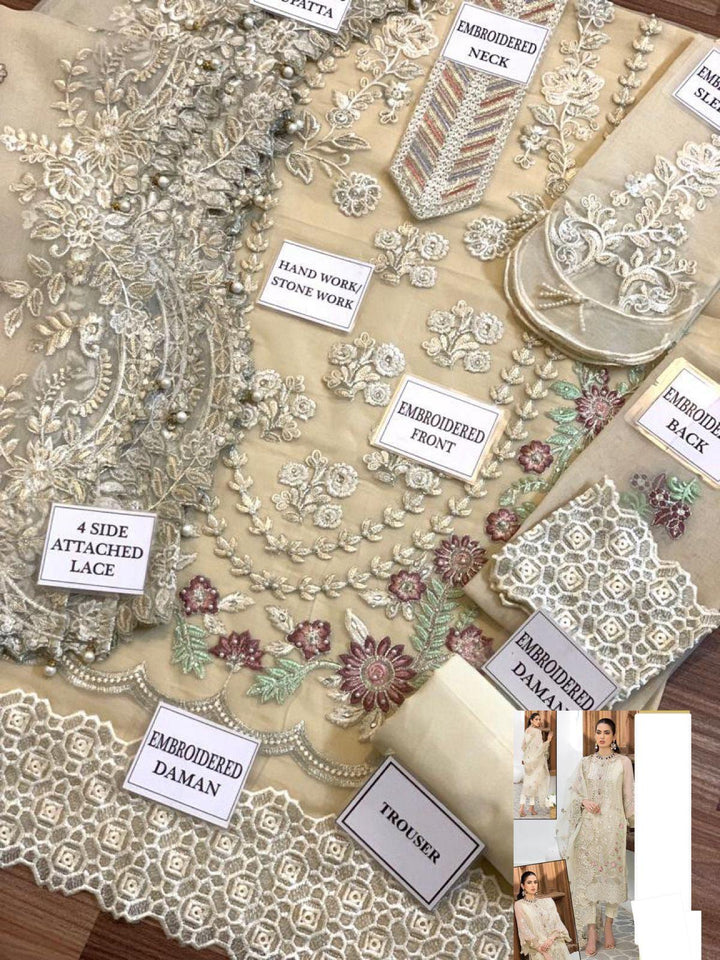 Imrozia Organza Suit-Aarasta