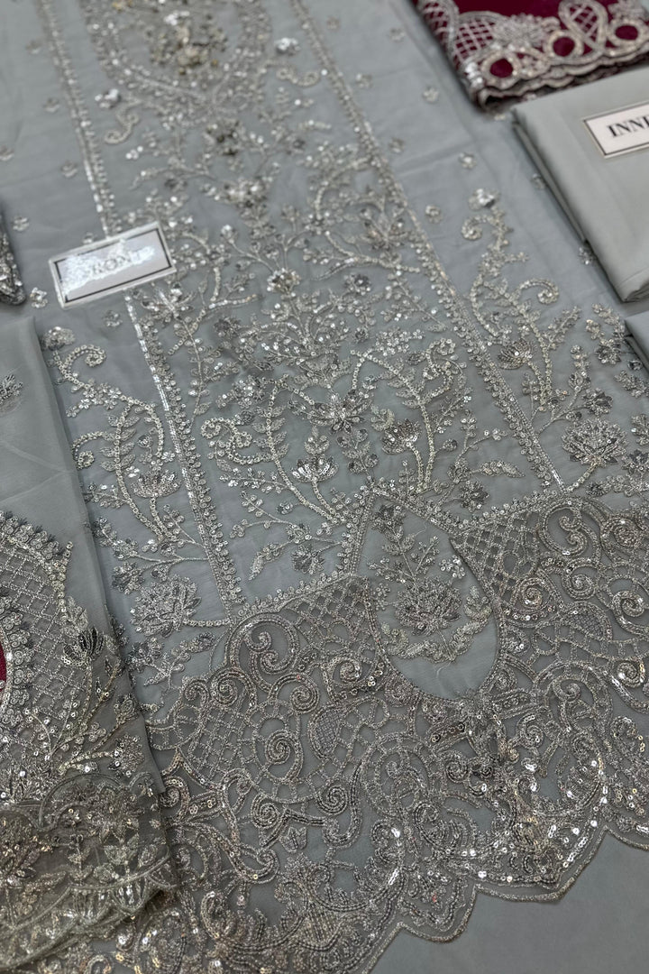 Imrozia Chiffon Suit-Aarasta