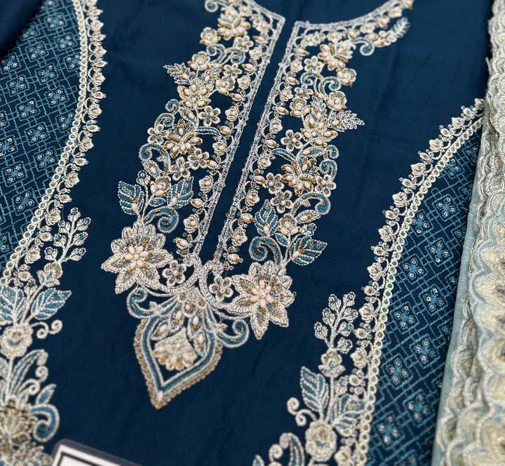 Imrozia Chiffon Suit-Aarasta