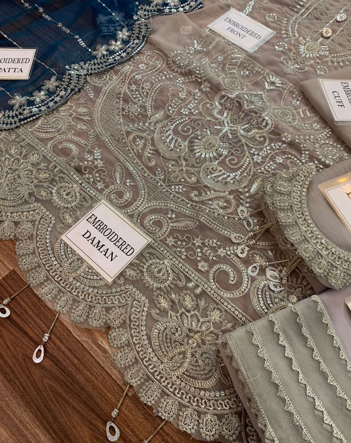 Imrozia Chiffon Suit-Aarasta