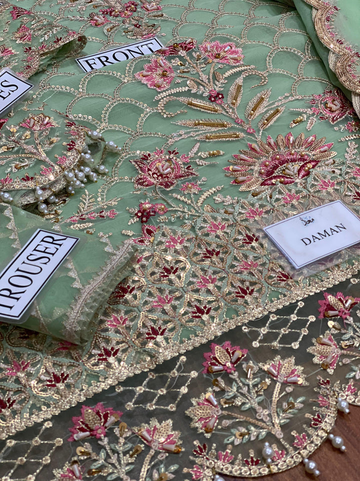 Imrozia Organza Suit-Aarasta