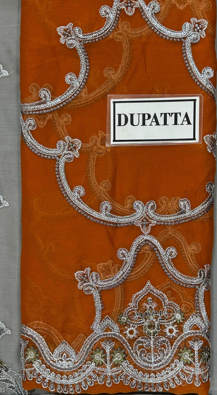 Imrozia Chiffon Suit-Aarasta