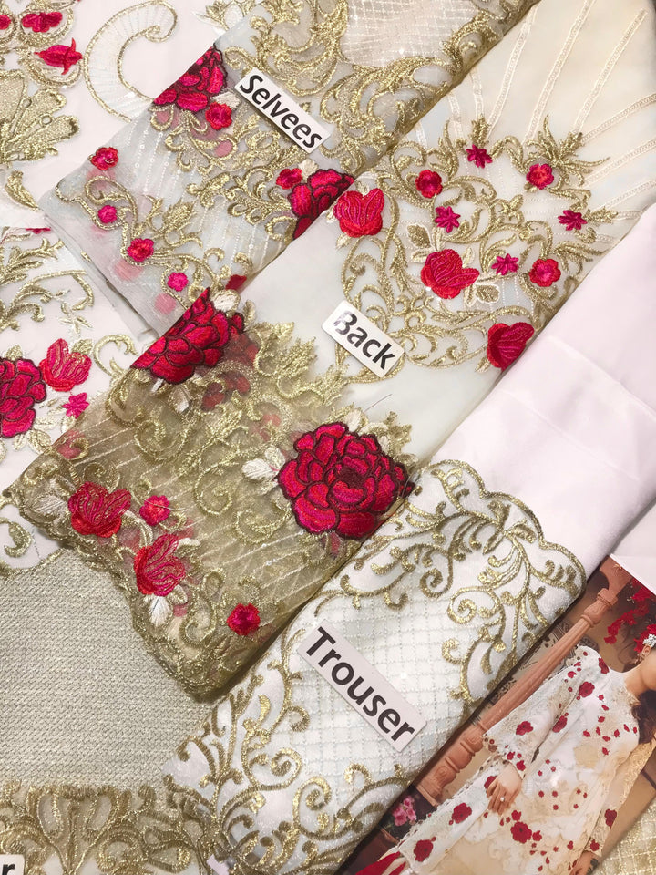 Imrozia Chiffon Suit-Aarasta