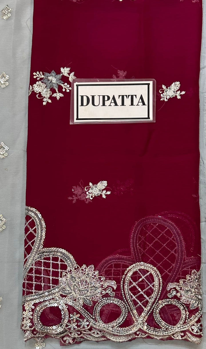 Imrozia Chiffon Suit-Aarasta