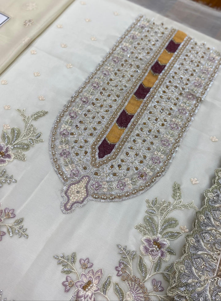 Imrozia Chiffon Suit-Aarasta