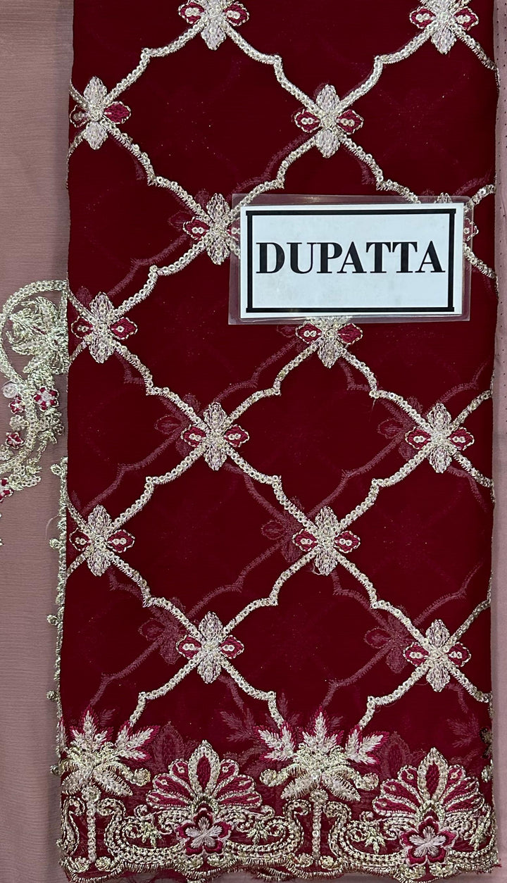 Imrozia Chiffon Suit-Aarasta