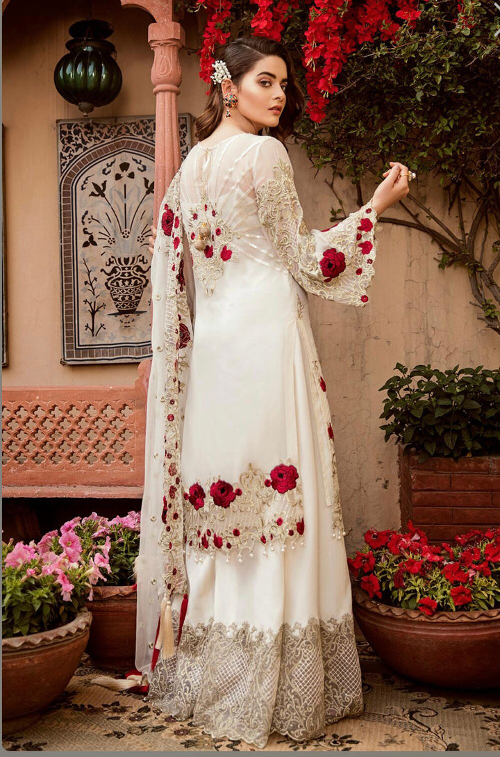 Imrozia Chiffon Suit-Aarasta