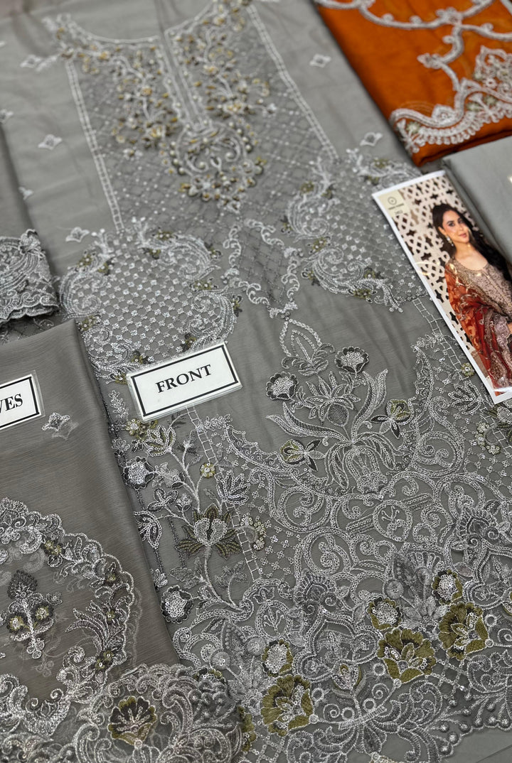 Imrozia Chiffon Suit-Aarasta