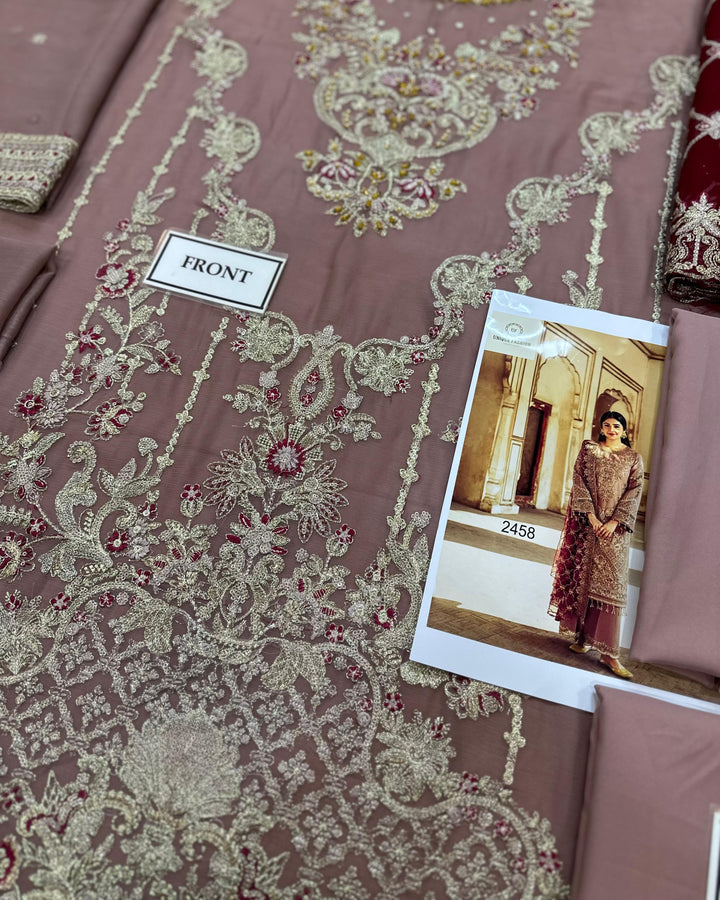 Imrozia Chiffon Suit-Aarasta