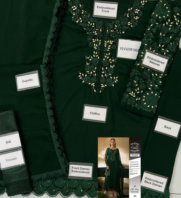 Vaniya Chiffon Suit-Aarasta