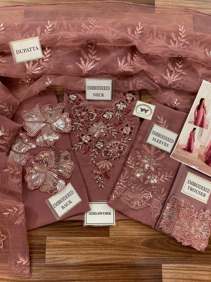 Iznik Chiffon Suit-Aarasta