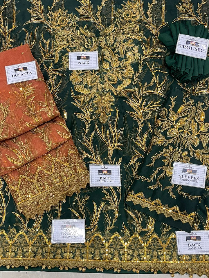 Iznik Chiffon Suit-Aarasta