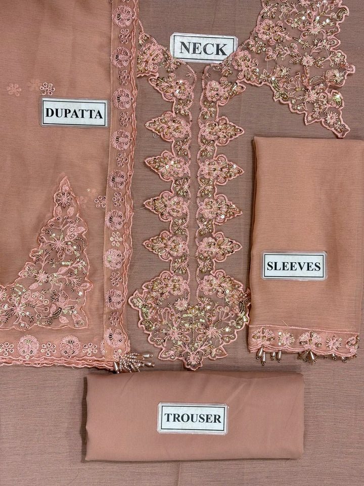 Iznik Chiffon Suit-Aarasta