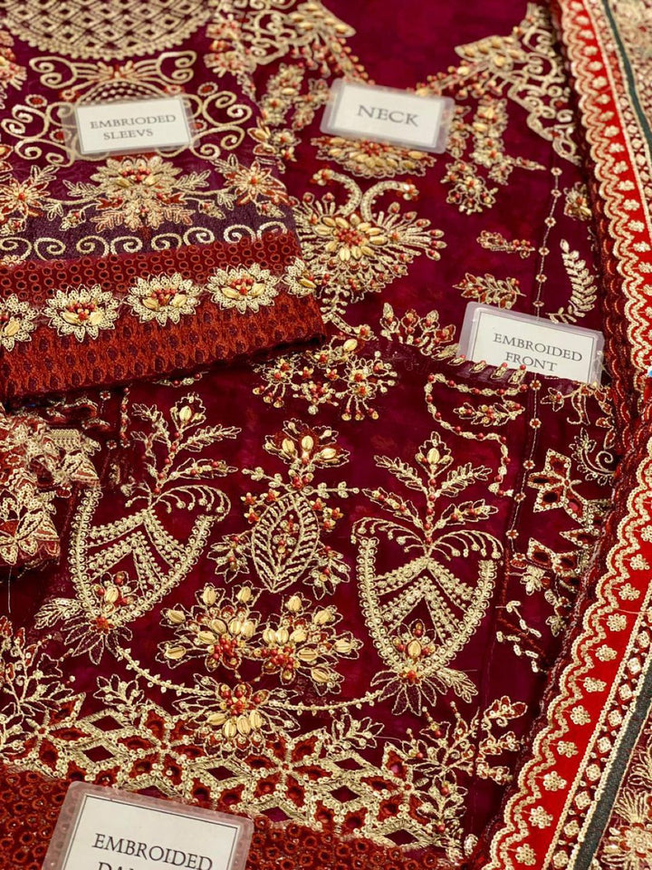 Iznik Chiffon Suit-Aarasta