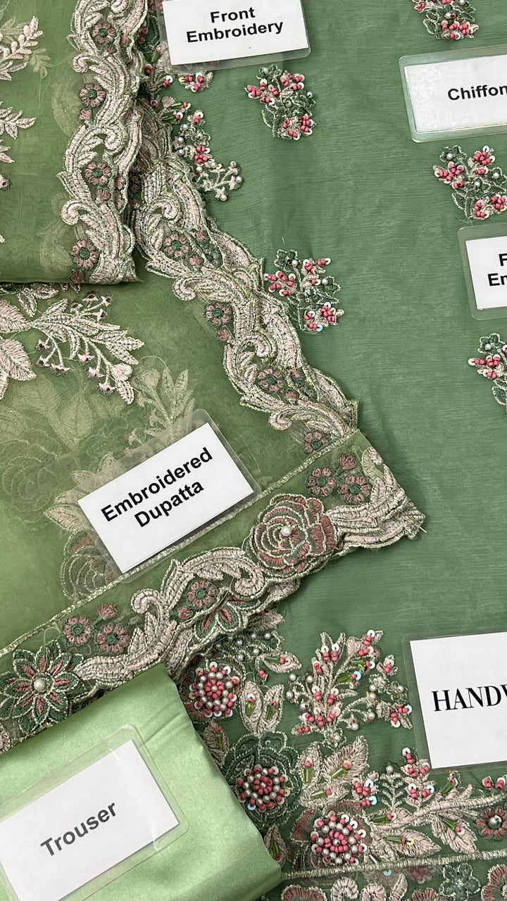Iznik Chiffon Suit-Aarasta