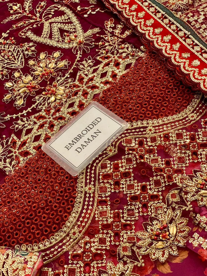 Iznik Chiffon Suit-Aarasta