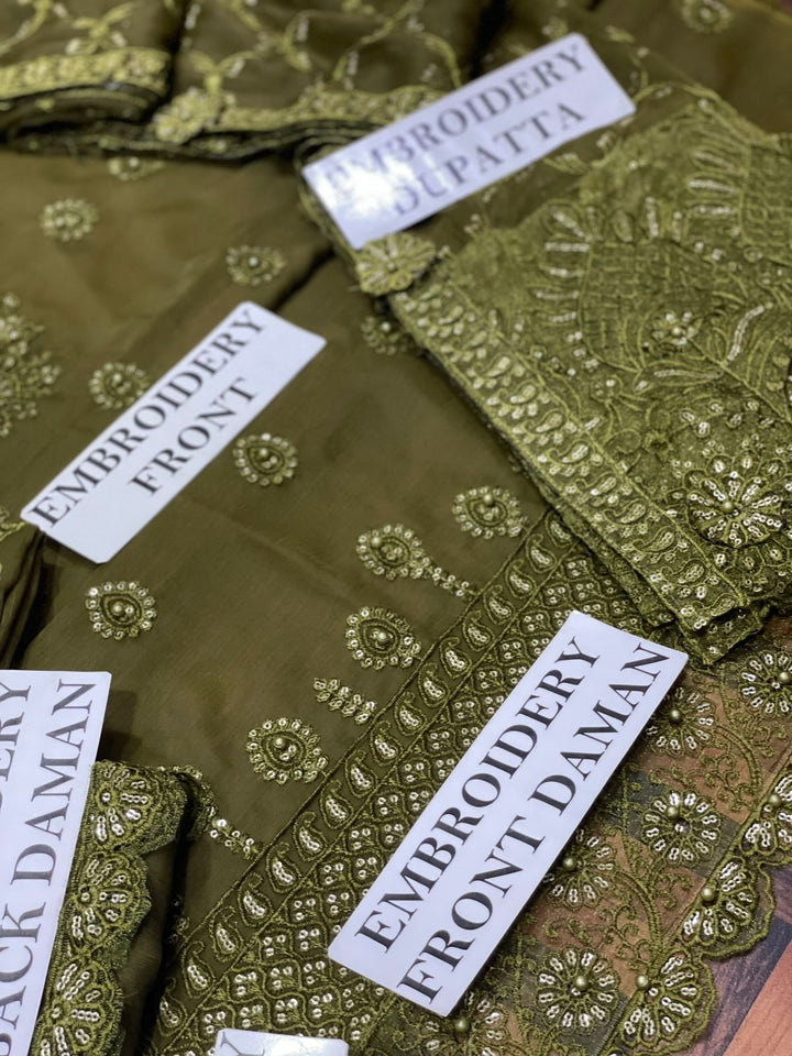 Iznik Chiffon Suit-Aarasta