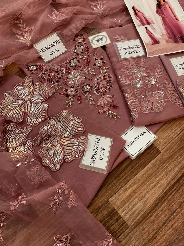 Iznik Chiffon Suit-Aarasta