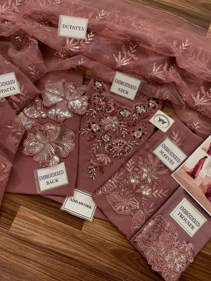 Iznik Chiffon Suit-Aarasta