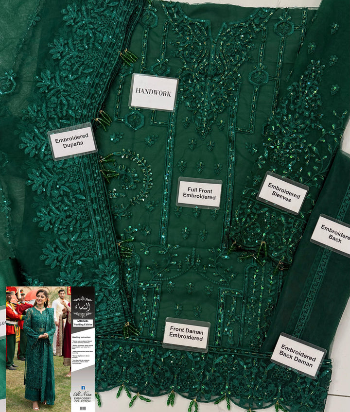 Kanwal Malik Net Suit-Aarasta