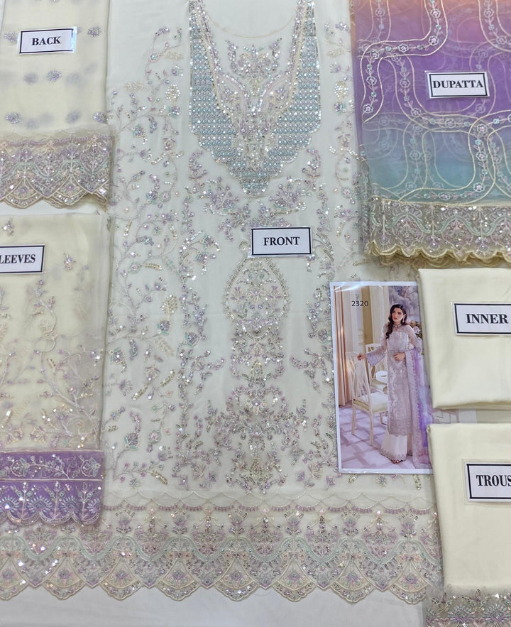 Kanwal Malik Chiffon Suit-Aarasta