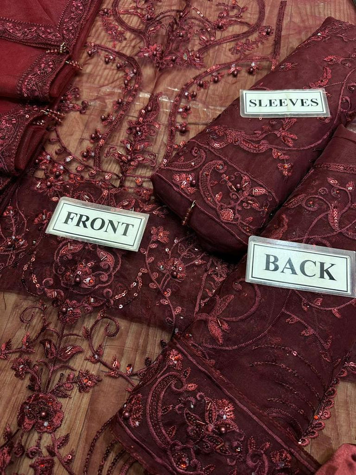 Kanwal Malik Organza Suit-Aarasta