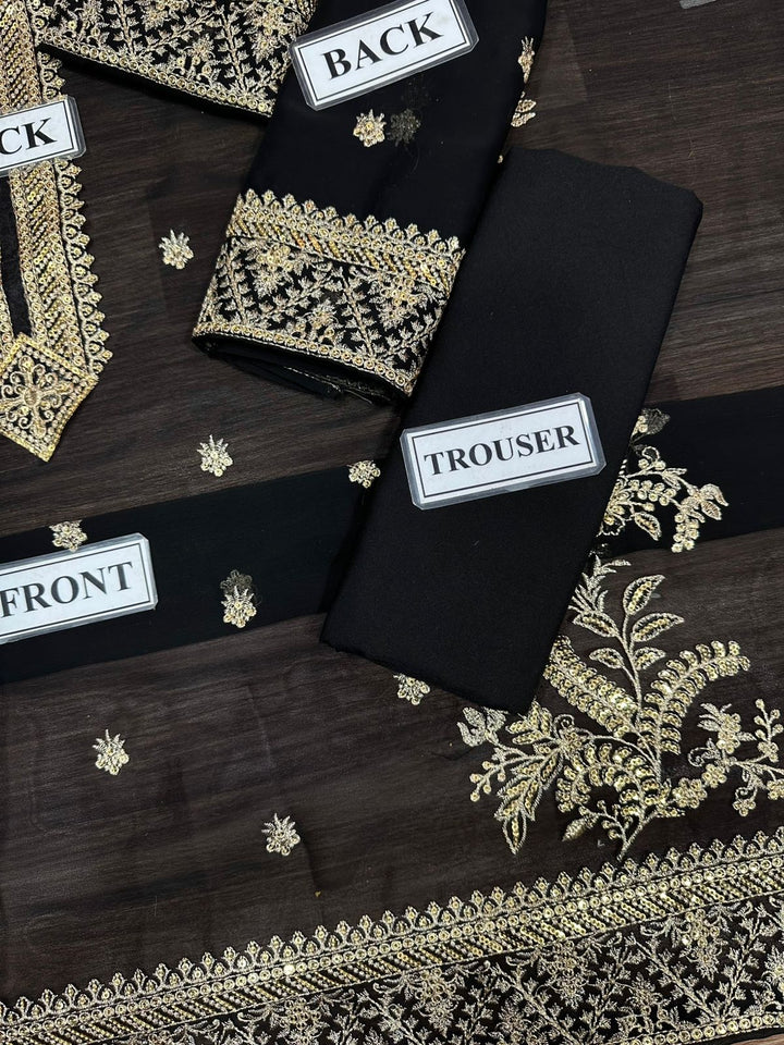 Kanwal Malik Chiffon Suit-Aarasta