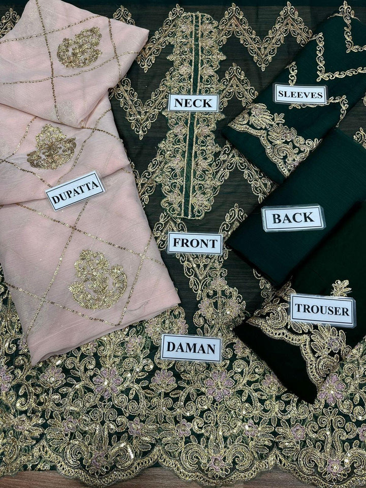 Kashees Chiffon Suit-Aarasta