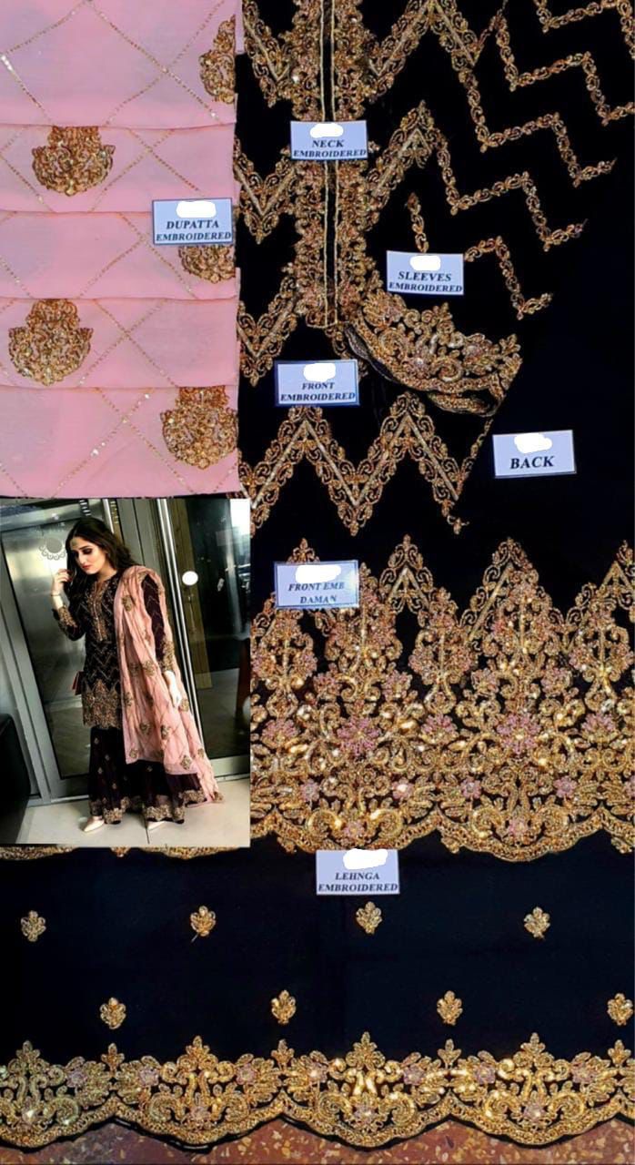 Party Wear Chiffon Suit-Aarasta