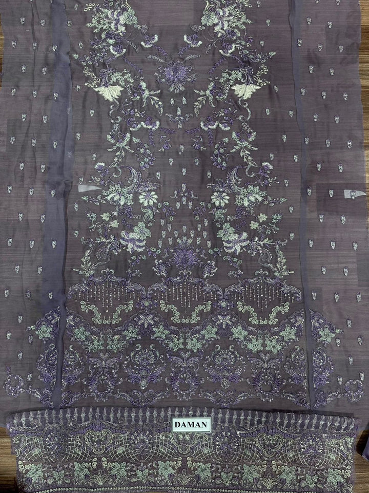 Laavish Chiffon Suit-Aarasta