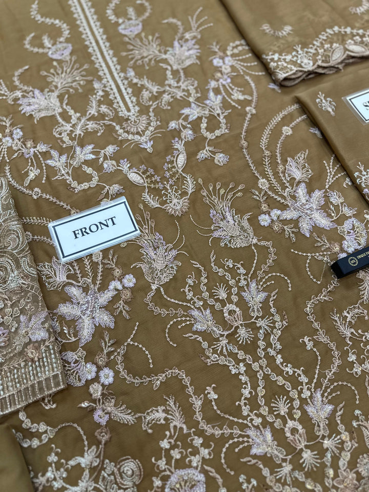 Laavish Chiffon Suit-Aarasta