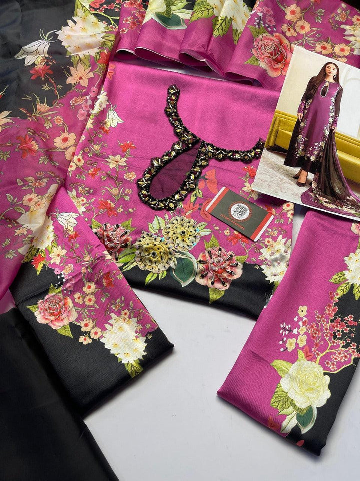 Lulusar Silk Suit-Aarasta