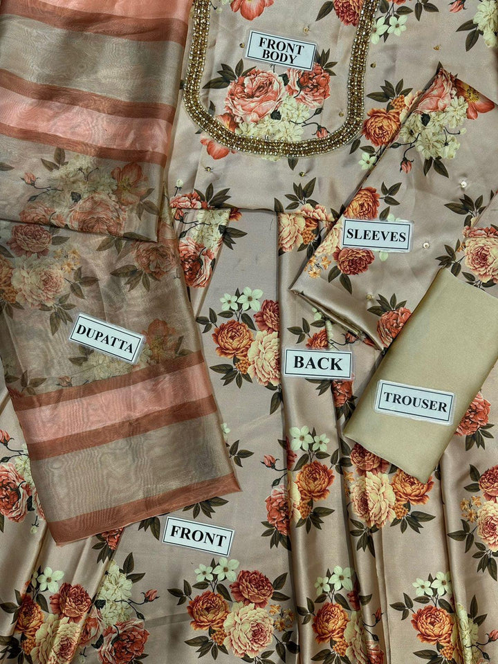 Lulusar Silk Suit-Aarasta