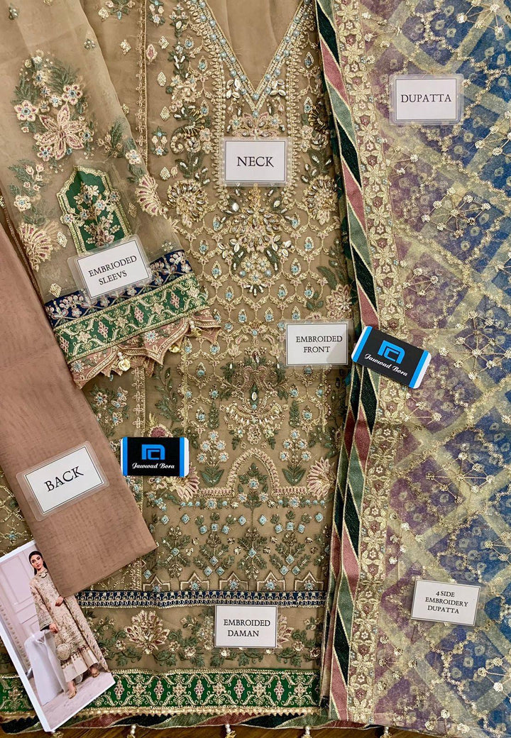 Baroque Organza Suit-Aarasta