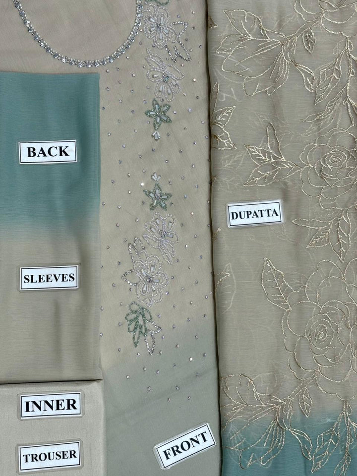 Lulusar Chiffon Suit-Aarasta