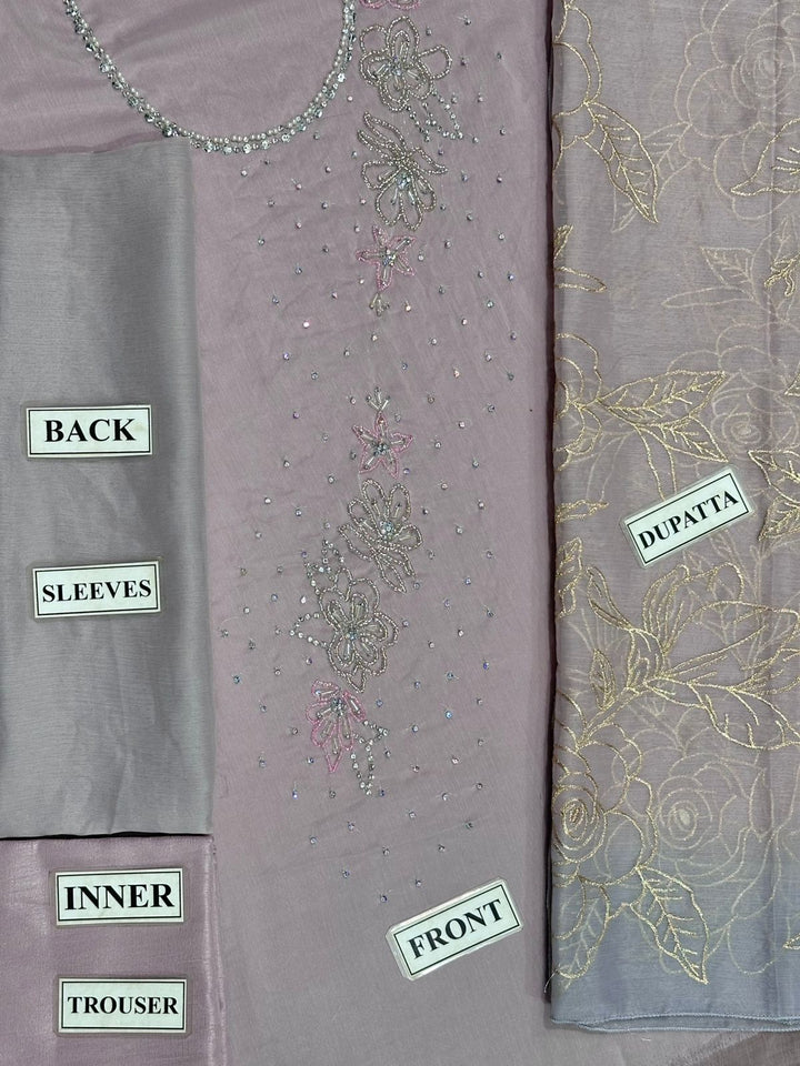 Lulusar Chiffon Suit-Aarasta