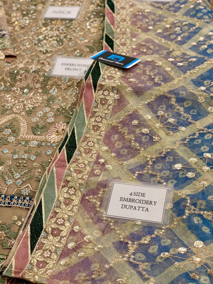 Baroque Organza Suit-Aarasta